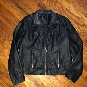 Leather jacket